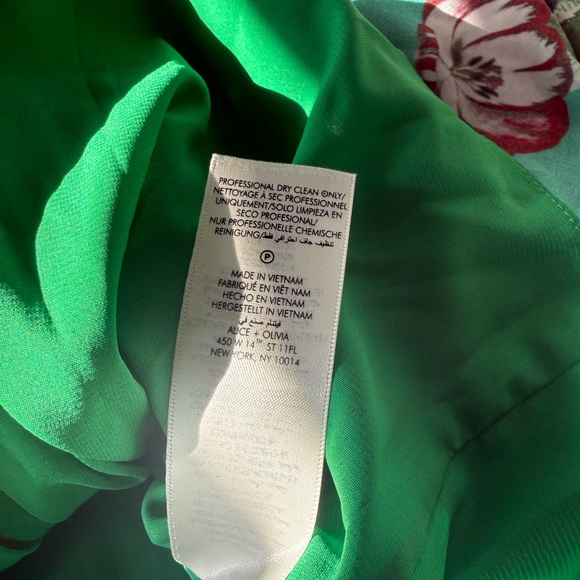 Alice & Olivia NWT ANTONETTE MINI DRESS size 10 - Picture 14 of 15